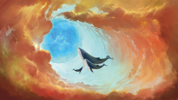 whales&sky